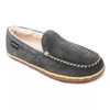 Minnetonka Men's Tilden Moccasin Slippers In Grey In Grey