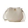 Mulberry Small Iris Leather Top Handle Bag In White