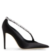 Giuseppe Zanotti Filipa Crystal-embellished Pumps In Black