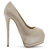 Giuseppe Zanotti 140mm Sharon Stiletto-heel Pumps In Beige