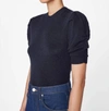 Frame Ruched Cashmere Sweater In Multi