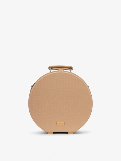 Calpak Trnk Small Hat Box In Trnk Almond