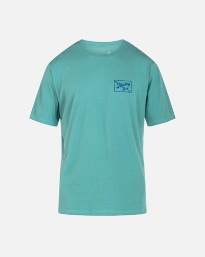 United Legwear Men's Everyday Hut Life Short Sleeve T-shirt In Broken Jade