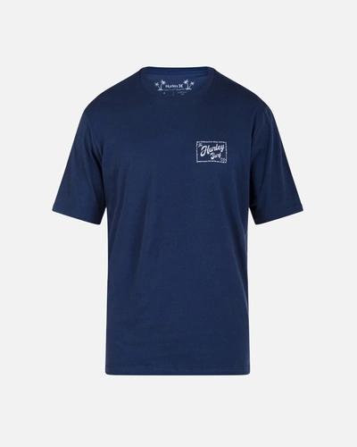 United Legwear Men's Everyday Hut Life Short Sleeve T-shirt In Blue Void