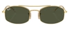 Ray Ban Unisex Sunglasses Rb3719 In Green
