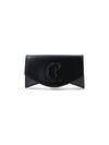 Christian Louboutin Loubi54 Large Leather Crossbody Clutch In Black