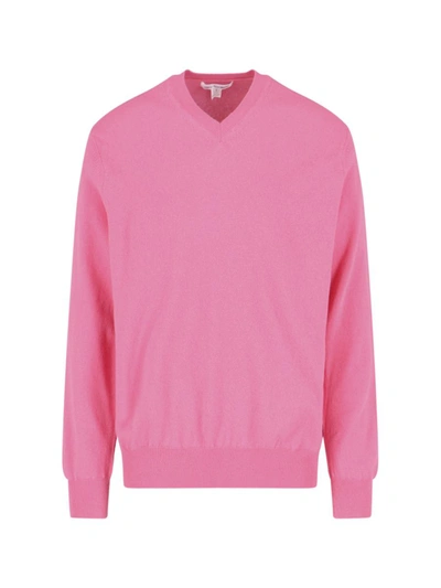 Comme Des Garçons Comme Des Garcons Sweaters In Pink