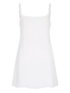 Courrèges Mini Dress "slip" In White