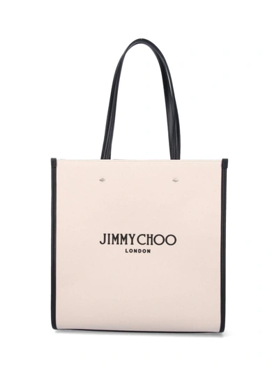 Jimmy Choo Tote In Beige