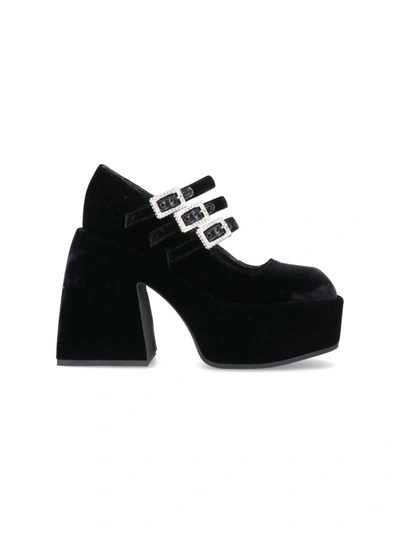 Nodaleto High-heeled Shoe In Black