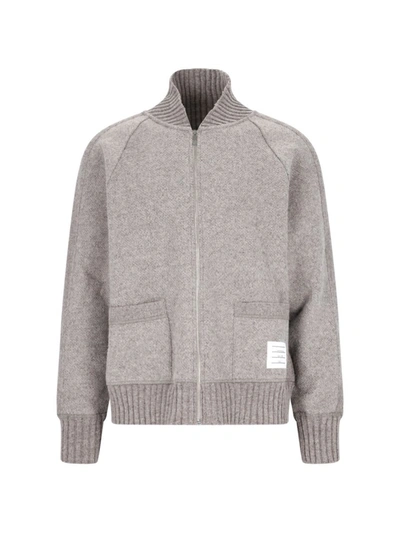 Thom Browne Sweater In Grey