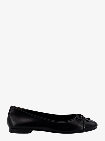 Tory Burch Cap-toe Ballet In Black