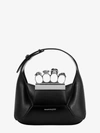 Alexander Mcqueen Jewelled Handbag In Black