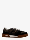 Fendi Low Top Sneaker "match" In Brown
