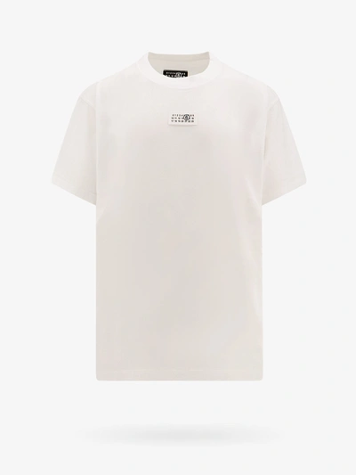 Mm6 Maison Margiela T-shirt In White