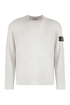 Stone Island Wool-blend Crew-neck Sweater In Grey