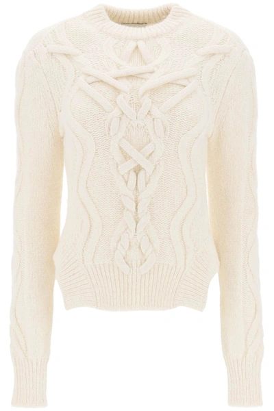 ISABEL MARANT ELVY CABLE KNIT SWEATER