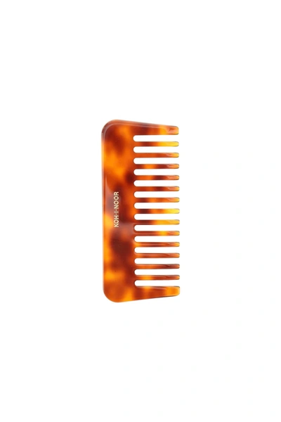 Koh-i-noor Extra Wide Teeth Pocket Comb In Mixed Colours