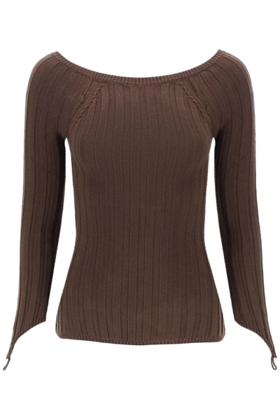 Paloma Wool Brown Canal Sweater