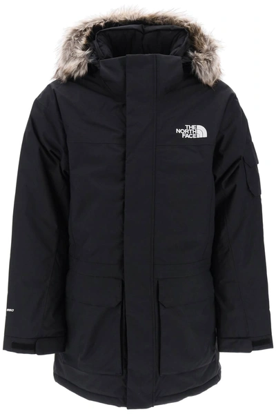 The North Face Mc Murdo Hooded Padded Parka In Black