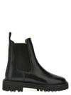 Isabel Marant 35mm Castay Brushed Leather Chelsea Boot In Black