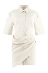 Jacquemus La Robe Camisa Shirt Dress In Panna