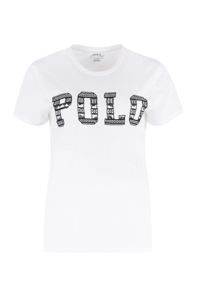 Polo Ralph Lauren T Shirt Polo In White