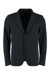 The (alphabet) The (jacket) - Single-breasted Two-button Jacket In Black