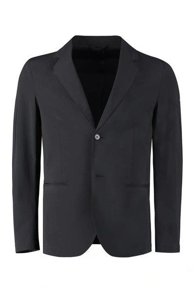 The (alphabet) The (jacket) - Single-breasted Two-button Jacket In Black