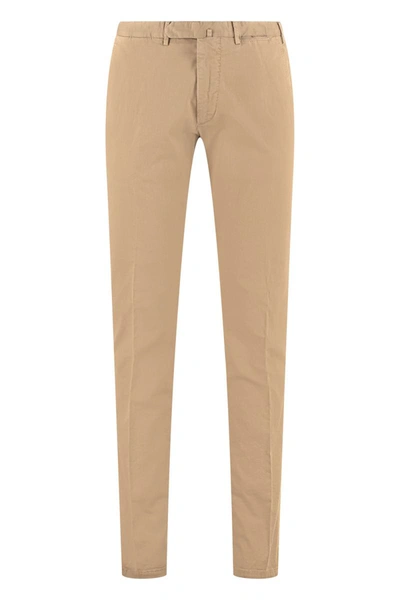 The (alphabet) The (pants) - Cotton Chino Trousers In Brown