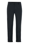 The (alphabet) Pleated Tailored Trousers In Blue