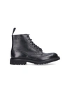 Tricker's Trickers Stow Vi-lite Brogue Boot In Black