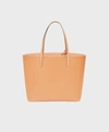 Recurate Mansur Gavriel Cammello With Edge Paint Large Tote In Raw