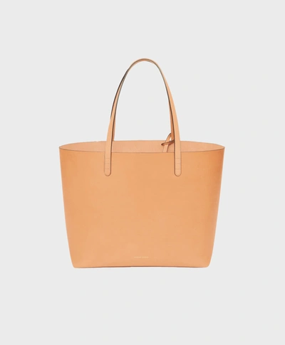 Recurate Mansur Gavriel Cammello With Edge Paint Large Tote In Raw