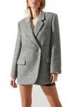 ASTR KINDRA BRUSHED NOTCH LAPEL COAT