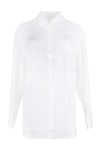Burberry Women's Silk Shirt In White