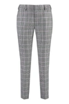 Pt01 Pt Torino New York Virgin Wool Tailored Trousers In Multicolor