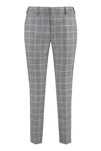 Pt01 New York Virgin Wool Tailored Trousers In Multicolor