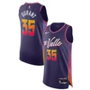 Nike Kevin Durant Phoenix Suns 2023/24 City Edition  Men's Dri-fit Adv Nba Authentic Jersey In Purple