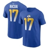 Nike Big Boys And Girls Puka Nacua Royal Los Angeles Rams Player Name Number T-shirt In Royal