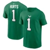 NIKE YOUTH NIKE JALEN HURTS KELLY GREEN PHILADELPHIA EAGLES PLAYER NAME & NUMBER T-SHIRT