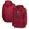 Outerstuff Red Tampa Bay Buccaneers Speed Drill Streak Pullover Hoodie In Red