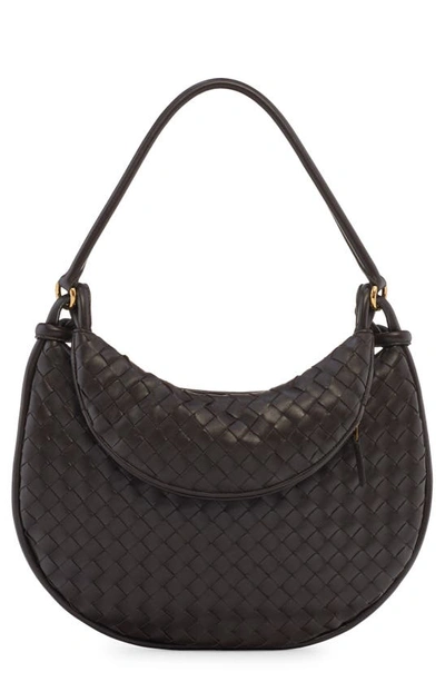 BOTTEGA VENETA MEDIUM GEMELLI INTRECCIATO SHOULDER BAG