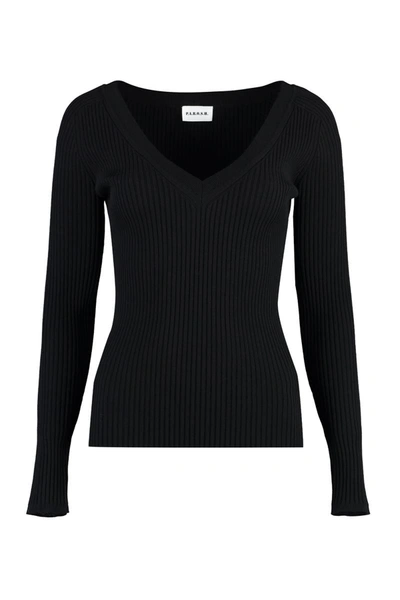 P.A.R.O.S.H P.A.R.O.S.H. RIBBED KNIT TOP