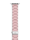 Michele Women's Stainless Steel & Silicone Tri-link Apple Watch Bracelet/38/40/41 & 42/44/45/49mm In Pink