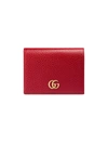 GUCCI LEATHER CARD CASE,456126CAO0G12132400