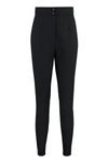 Dolce & Gabbana Cotton Trousers In Black