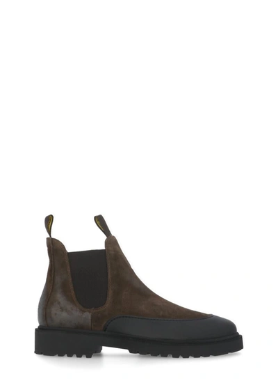 Doucal's Hummel Chelsea Ankle Boots In Brown