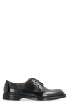 Doucal's Lace-up Leather Derby Shoes In Black