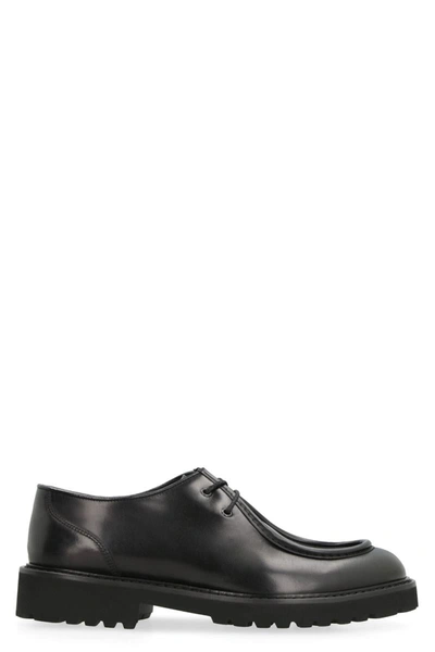 DOUCAL'S DOUCAL'S LEATHER LACE-UP SHOES